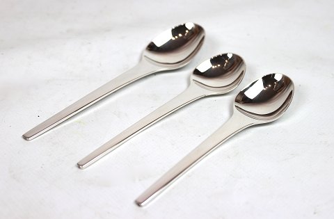 Different spoons in Caravel by Georg Jensen. 
5000m2 showroom.
