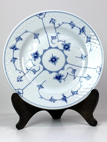 Bing and Grøndahl blue fluted dinner plate, no.: 718. 
5000m2 showroom.
Great condition
