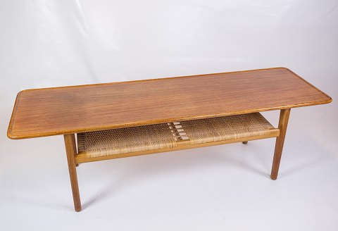 Sofabord - Model AT-10 - Teak & Eg - Hylde Af Flet - Hans J. Wegner - Andreas 
Tuck - 1960erne
Flot stand
