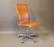 Oxford Classic office chair - Model 3193C - Cognac leather - Arne Jacobsen - 
Fritz Hansen