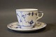 Royal Copenhagen blue fluted coffee cup with saucer, no.: 1/80.
5000m showroom.