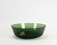 Dark green glass bowl by Holmegaard.
5000m2 showroom.