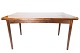 Spisebord med hollandsk udtræk i palisander af dansk design fra 1960erne.
5000m2 udstilling.