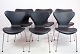 Set of six Seven chairs, model 3107, Arne Jacobsen, Fritz Hansen, 1967
Great condition
