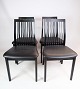 Set of four dining chairs, model 712, stained ash, K. Høffer Larsen
Great condition
