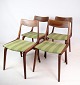 Four dining chairs, Model Boomerang, Alfred Christensen, teak, Slagelse 
Møbelfabrik, 1960
Great condition
