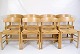 Set Of 8 Dining Table Chairs - Model J39 - Folkestolen - Oak - Børge Mogensen - 
FDB Møbler - 1960s
Great condition
